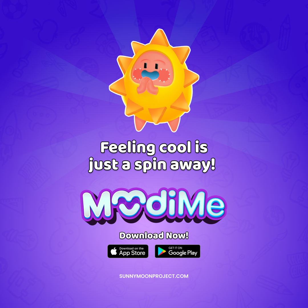 Back-to-School can feel like a lot. But #MoodiMe makes emotions easy to explore - just spin the wheel.
📥 iOS: apple.co/4d96erv
📥 Android: bit.ly/4j05YMX
🌐 sunnymoonproject.com

#FeelingsMadeFun #WheelOfEmotions