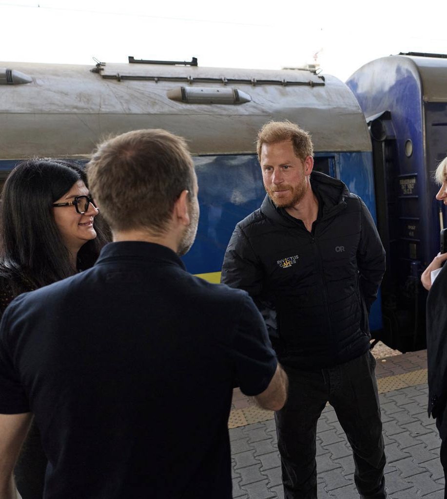 Prince Harry has arrived in Kyiv for the first time. 🇬🇧🤍