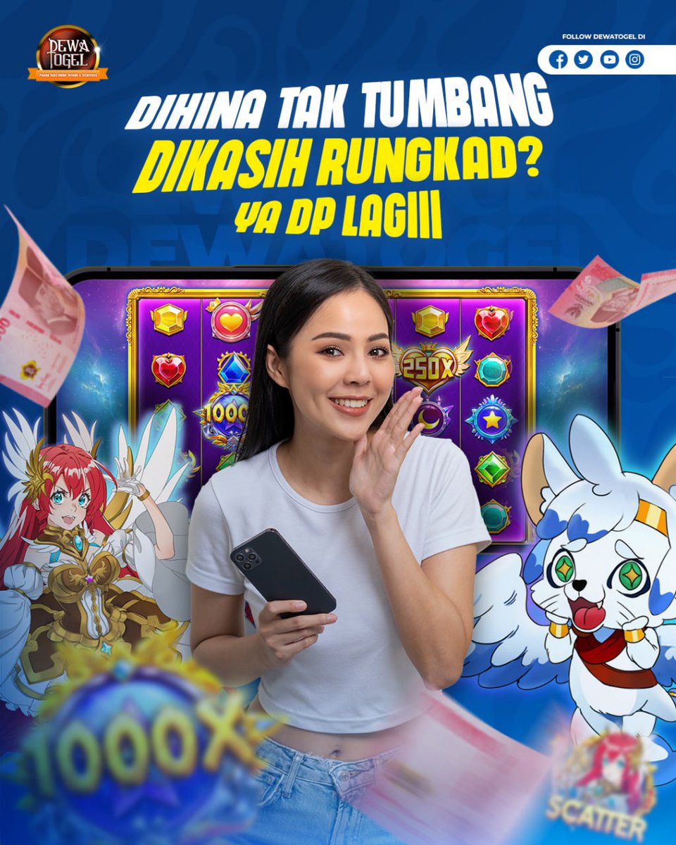 Dihina tak tumbang! Dikasih rungkad yaaa dp lagiii lah bosquuu🤣

Klaim Bonus DP10% &amp; Bonus Free Saldo 25K khusus untuk kamu pelanggan baru! Buruan Klaim Sekarang 💸💸