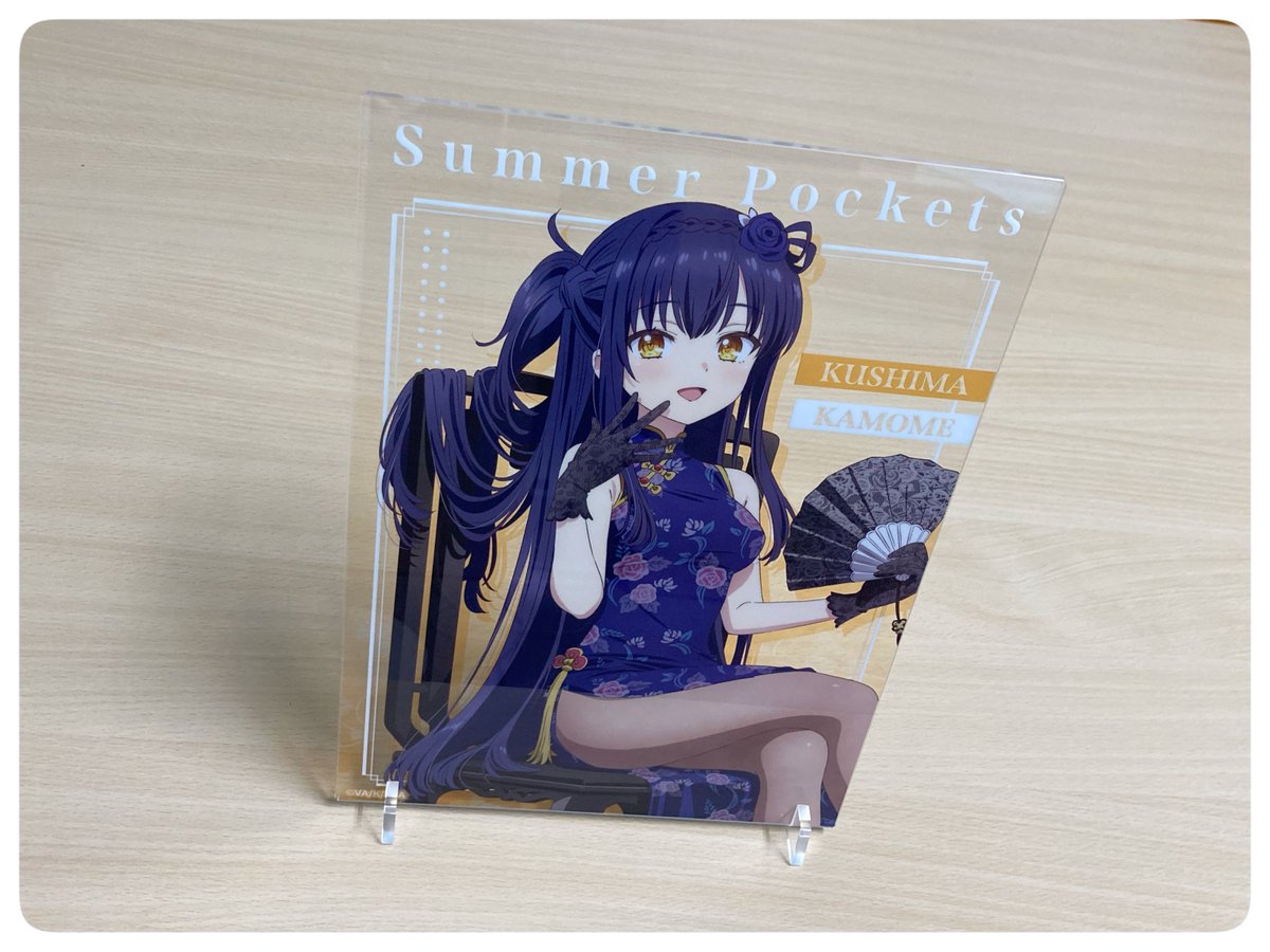 イラストアクリルボード チャイナドレスver.」全4種 #サマポケ 