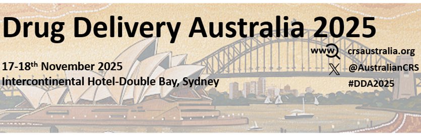 ATA Scientific (@atascientific) on Twitter photo Hi everyone, our good friends <a href="/AustralianCRS/">Drug Delivery Australia</a> are calling for abstracts — last days #DDA2025 get amongst it ! Hi everyone, our good friends <a href="/AustralianCRS/">Drug Delivery Australia</a> are calling for abstracts — last days #DDA2025 get amongst it !