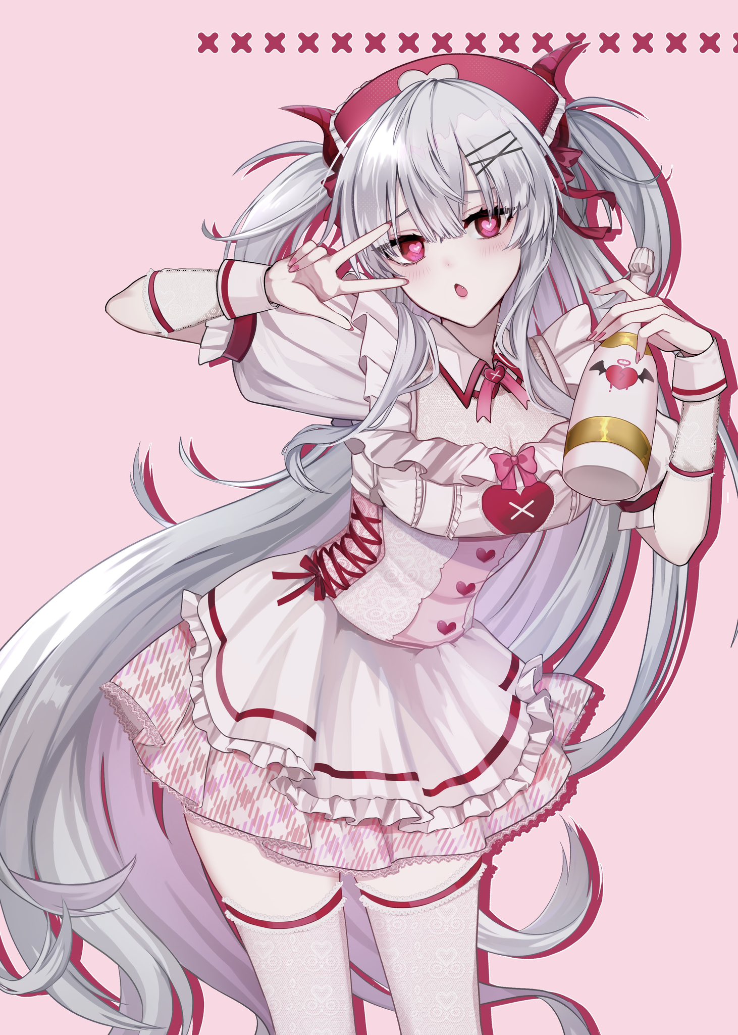 ②猫の日♡限定m(=✧ω✧=)m✧ ✧ ✧ 白猫♡白猫　猫ひな人形 ②猫の日♡限定m(=✧ω✧=)m✧ ✧ ✧