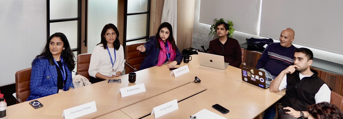 Shweta Rajpal Kohli (@shwetarkohli) on Twitter photo A privilege for <a href="/SPF_India/">Startup Policy Forum</a> delegation of Indian founders to visit <a href="/OpenAI/">OpenAI</a> HQ in SF and meet the OGs of AI innovation.
Srinivas Narayanan <a href="/snsf/">Srinivas Narayanan</a> shared how OpenAI is scaling AI safely with India’s engineering talent at the core.
@ShyamalAnadkat spoke on applied AI across A privilege for <a href="/SPF_India/">Startup Policy Forum</a> delegation of Indian founders to visit <a href="/OpenAI/">OpenAI</a> HQ in SF and meet the OGs of AI innovation.
Srinivas Narayanan <a href="/snsf/">Srinivas Narayanan</a> shared how OpenAI is scaling AI safely with India’s engineering talent at the core.
@ShyamalAnadkat spoke on applied AI across
