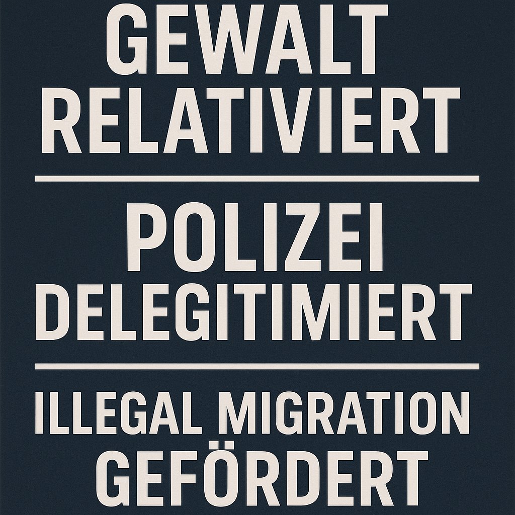 Markus Lysser (@mllw58) on Twitter photo Lesenswerter Artikel in der heutigen NZZ von <a href="/ericgujer/">Eric Gujer</a> (heute müssen wir auch nicht über ein Honorar sprechen 😉)
Lausanne ist kein Einzelfall – die Muster kennen wir aus Paris, Berlin, London
Linke Politik relativiert Gewalt, delegitimiert die Polizei und fördert illegale Lesenswerter Artikel in der heutigen NZZ von <a href="/ericgujer/">Eric Gujer</a> (heute müssen wir auch nicht über ein Honorar sprechen 😉)
Lausanne ist kein Einzelfall – die Muster kennen wir aus Paris, Berlin, London
Linke Politik relativiert Gewalt, delegitimiert die Polizei und fördert illegale