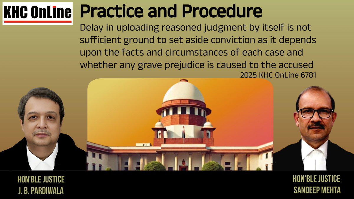 khconline1's tweet image. #delayinjustice #courtprocedure #reasonedjudgment #legalanalysis #criminallaw #justiceisdelayed #legalprecedent #appealprocess #factsnotdelay #uploaddelay