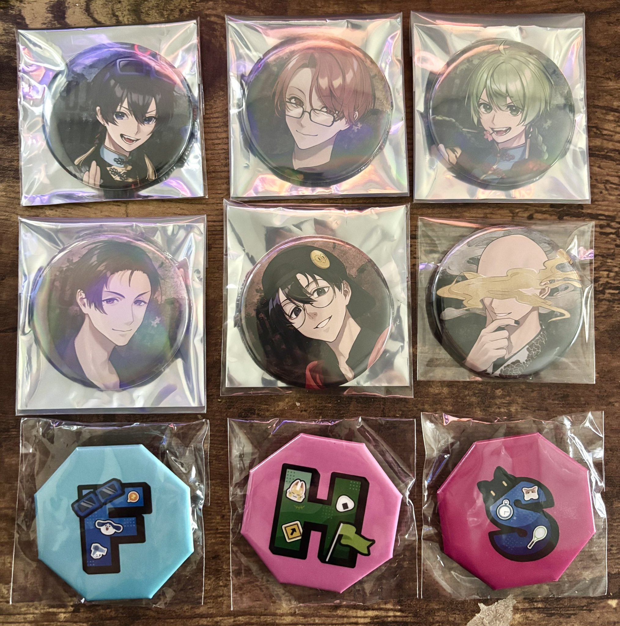 高田村 高田村交易所 ランダムハート缶バッジ セミコンプ 高田村 高