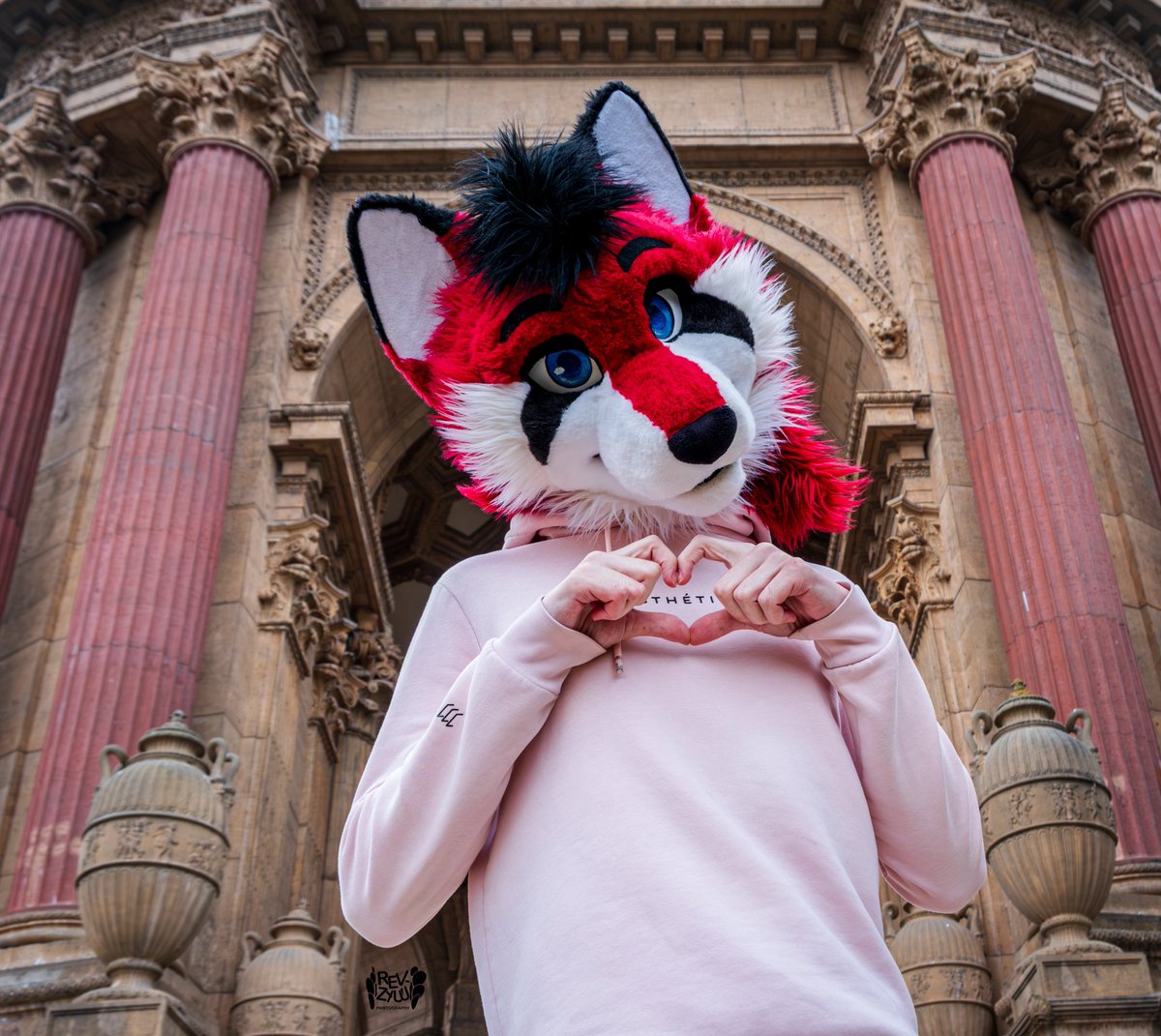 Some love for #FursuitFriday 🫶🏻🦊

If you ever feel down be sure there’s always people who appreciate you the way you are. 💞

📸: <a href="/Revzyuu/">Revy~</a>