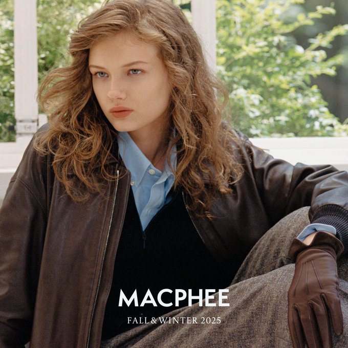 MACPHEE FALL&WINTER 2025 〈MACPHEE〉より秋冬のLOOKをご紹介
