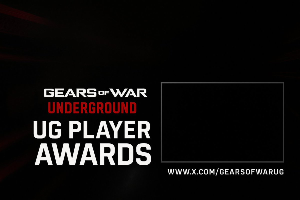 GearsofWarUG's tweet image. 🏆 The Underground recognizes greatness. 
Introducing UG Player Awards — honoring the players making noise in the competitive scene.
Stay tuned for the first award drops soon. #GearsofWar #Underground #GearsUG