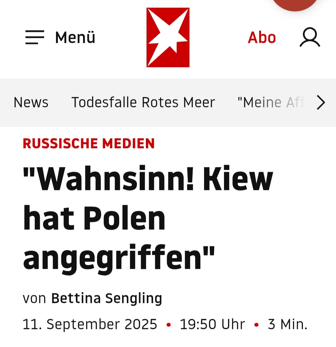 Jetzt steht Aussage gegen Aussage!
Russland bestreitet Drohnen auf Polen geschossen zu haben.
Wie üblich können wir uns jetzt aussuchen welcher Propaganda wir glauben. 
Der russischen oder doch unserer Propaganda?!
Nie vergessen: Propaganda gibt es auf allen Seiten! 😏