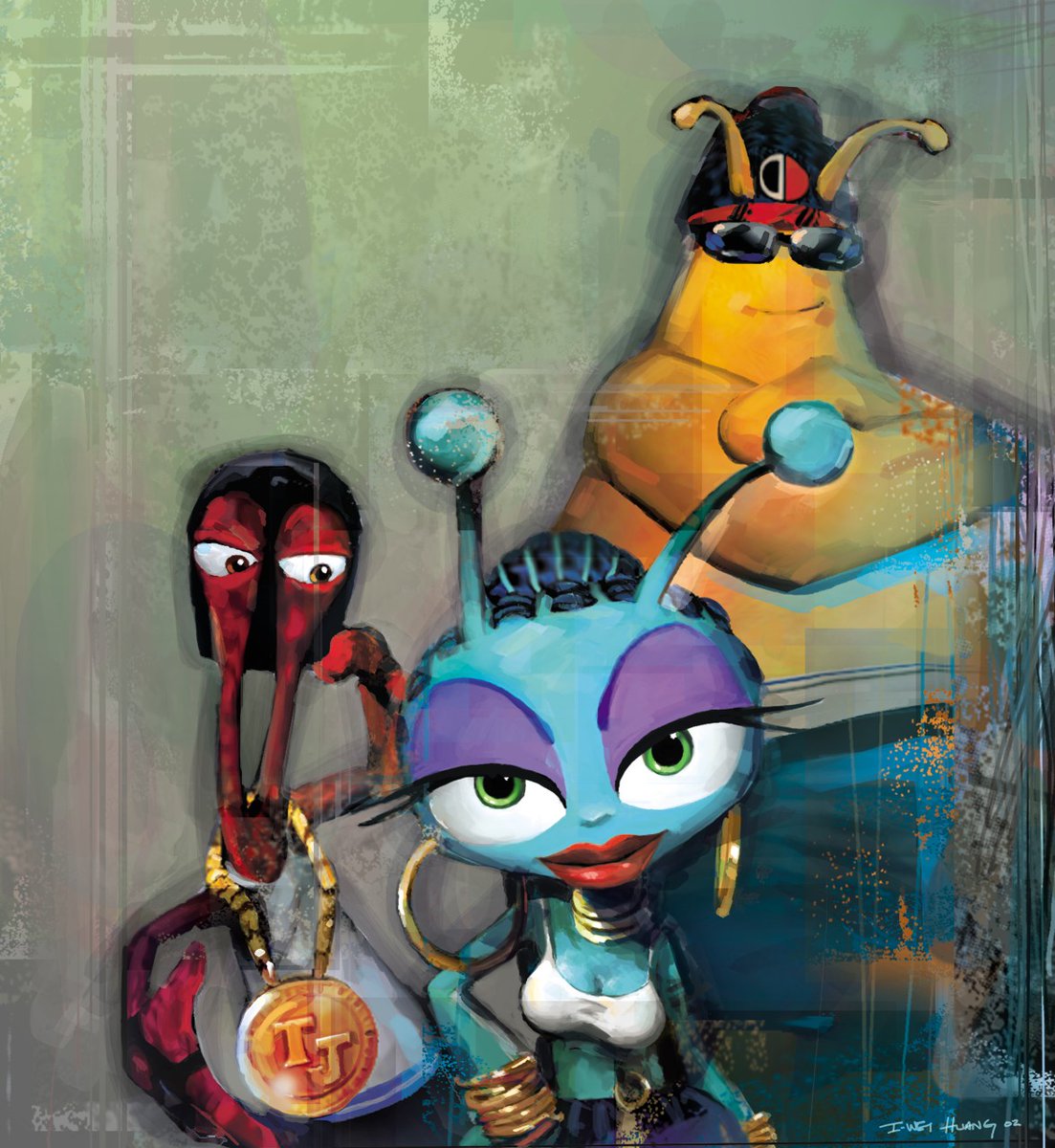 Which character did you play the most? Why? (art by I-wei Huang - lead artist for Mission to Earth).