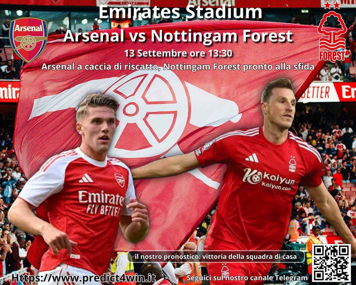 Predict4winIT's tweet photo. L’Emirates Stadium si prepara a un pomeriggio di alta intensità: https://t.co/umpTuaY4aq