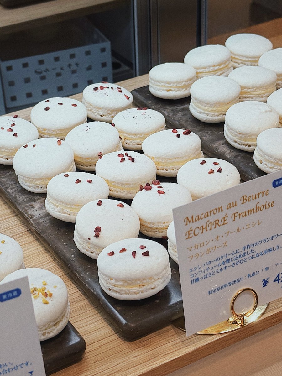 지금 에쉬레 버터 마카롱 후회공임...... 버터 마카롱.... 너무 맛있는데 왜 다른 곳에서는 버터맛 마카롱 안 하는거지 에쉬레 가서 버터 마카롱 드셔 보실 분 한 20개 사셔서 드셔보시고 맛없으면 저한테 당근하세요…(농담인데 농담 아닐 수도)