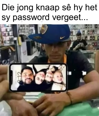 Arme jong man... #bignikradio #Afrikaans #meme