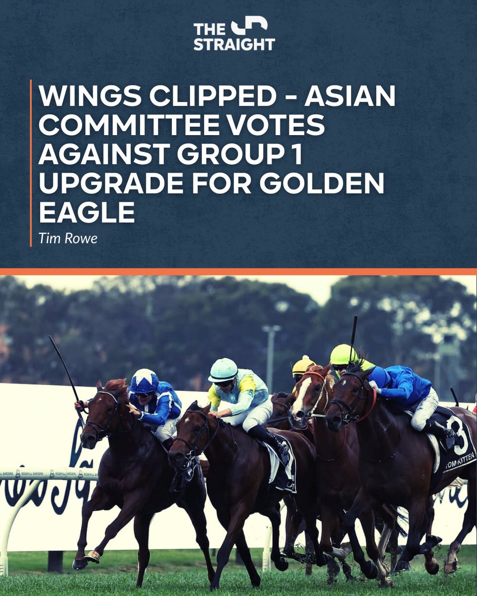 🚨#breakingnews 

Racing NSW has failed in a bid to have four Sydney races recognised as Group 1s after members of the Asian Pattern Committee (APC) rejected its submission. 

🗞️ thestraight.com.au/wings-clipped-…