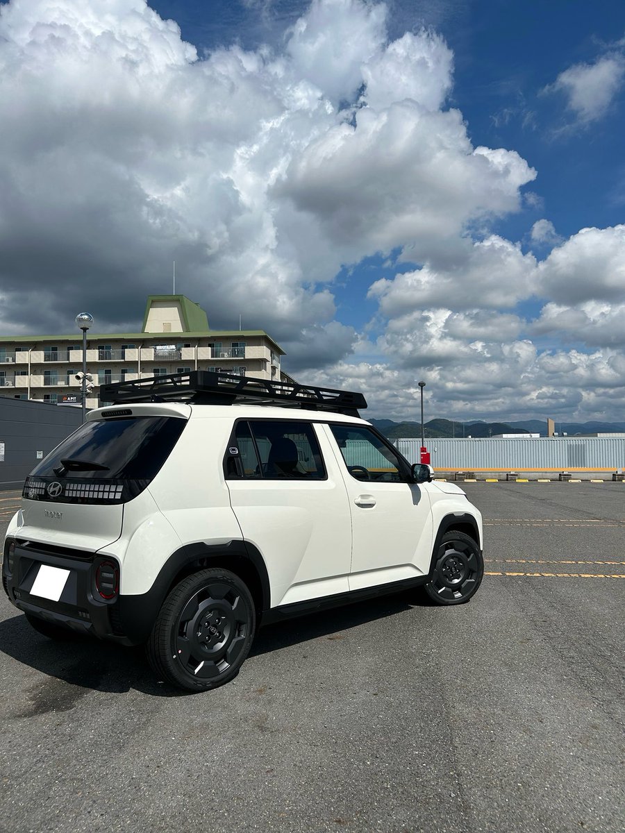 hml_kyotoshijo's tweet image. 【明日から展示開始！】

ついに明日から
INSTER Cross 特別展示開催✨

9/13(土)〜9/17(水)にて
当店でINSTER Crossを展示いたします🚙
※9/16(火)は定休日です。

是非この機会にご来店くださいませ🚙✨

#インスター
#inster
#instercross
#インスタークロス