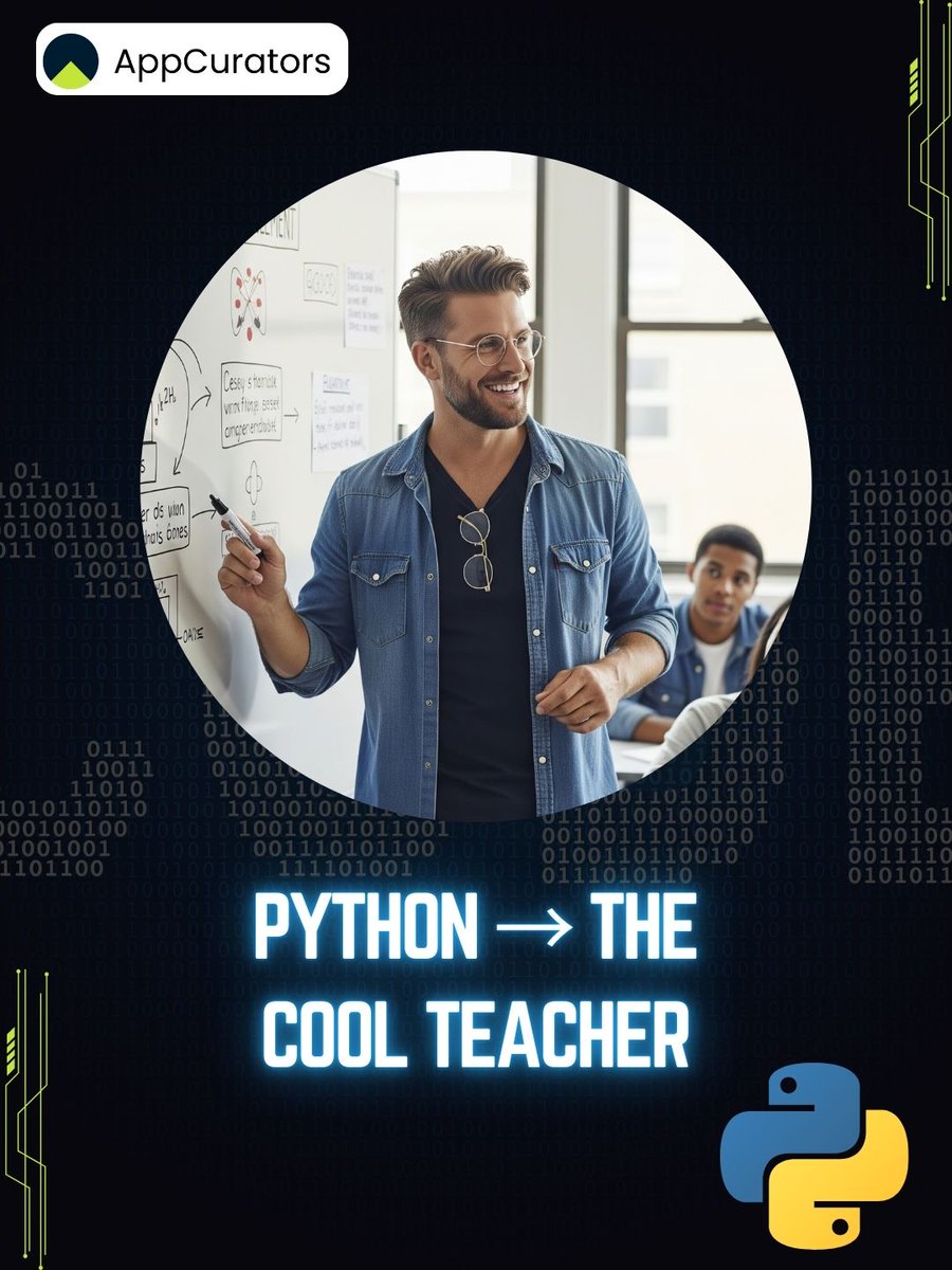 App_Curators's tweet image. 💻✨ If coding languages were humans… who’d you vibe with?
👴 C – The wise grandparent
💼 Java – The reliable banker
📘 Python – The cool teacher
🎉 JavaScript – The life of the party

👉 Tell us in comments: Which one’s YOUR type?