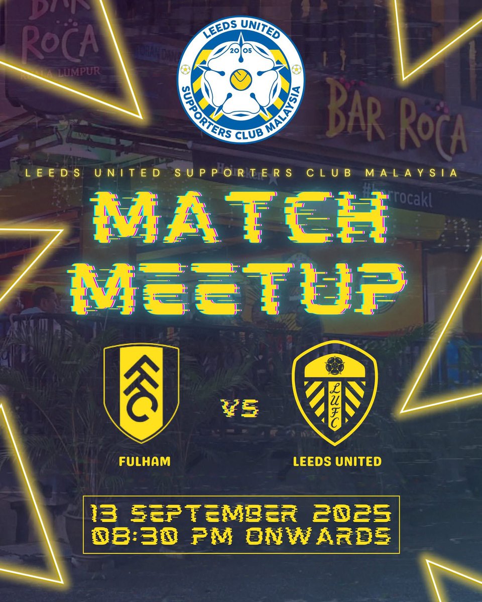 clement3343's tweet photo. Happen to be in Kuala Lumpur? 

Why not join the Malaysia Whites to watch the Fulham game? 

We will be in our usual place, Bar Roca 8:30pm onwards https://t.co/tq4qAecqV9