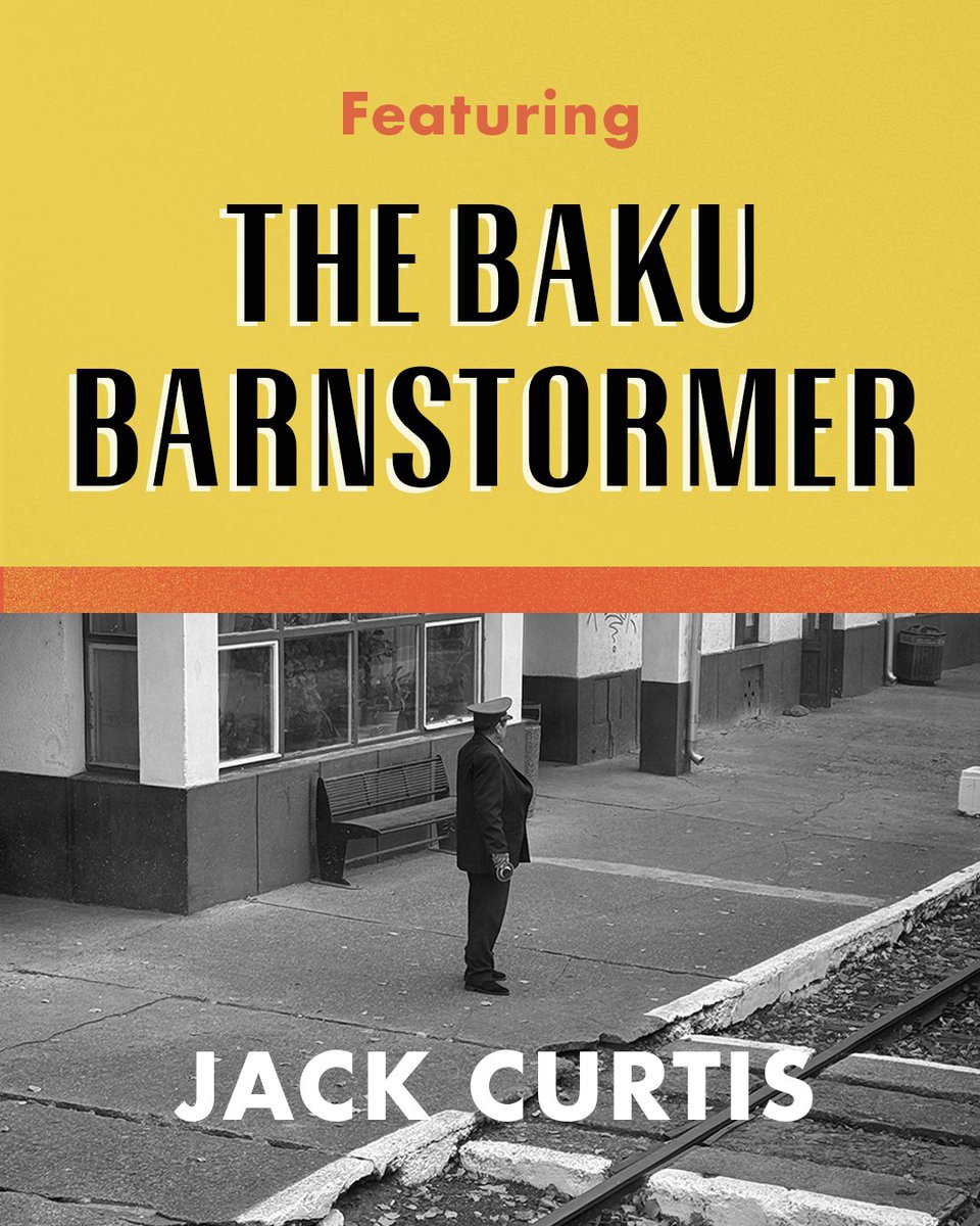 The Untold Railway Stories is out now, including my telling of a rag-tag bunch of imperfect environmentalists travelling to Azerbaijan by train - shorturl.at/aCcyD
