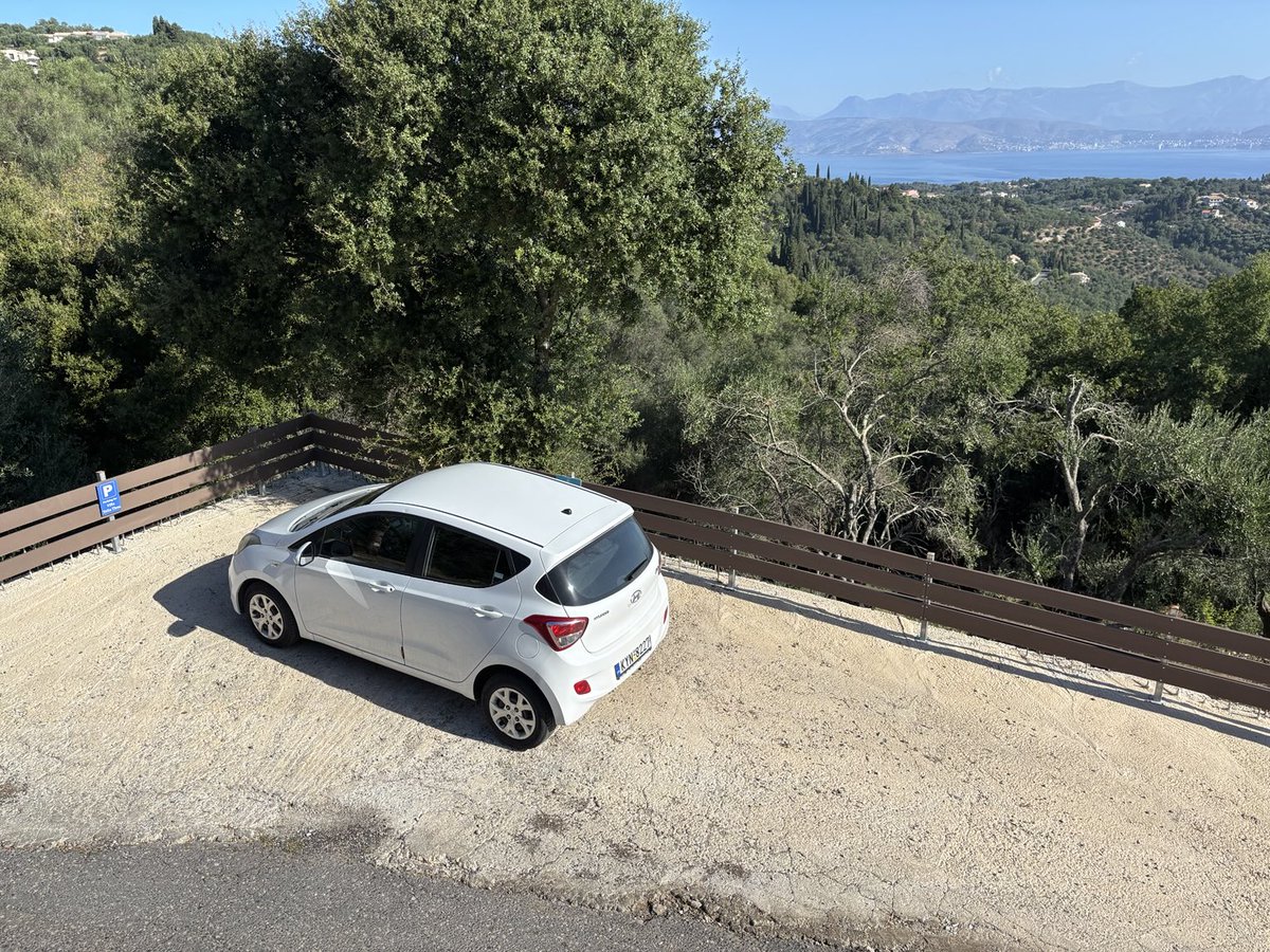 I normally enjoy driving a holiday rental after a few days. Not this one though.