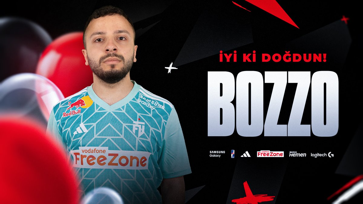Bugün sevgili FUT Turkuaz oyuncumuz <a href="/BoZZoCSGO/">FUT BoZZo</a>'nun doğum günü!

Nice senelere! 🥳❤️