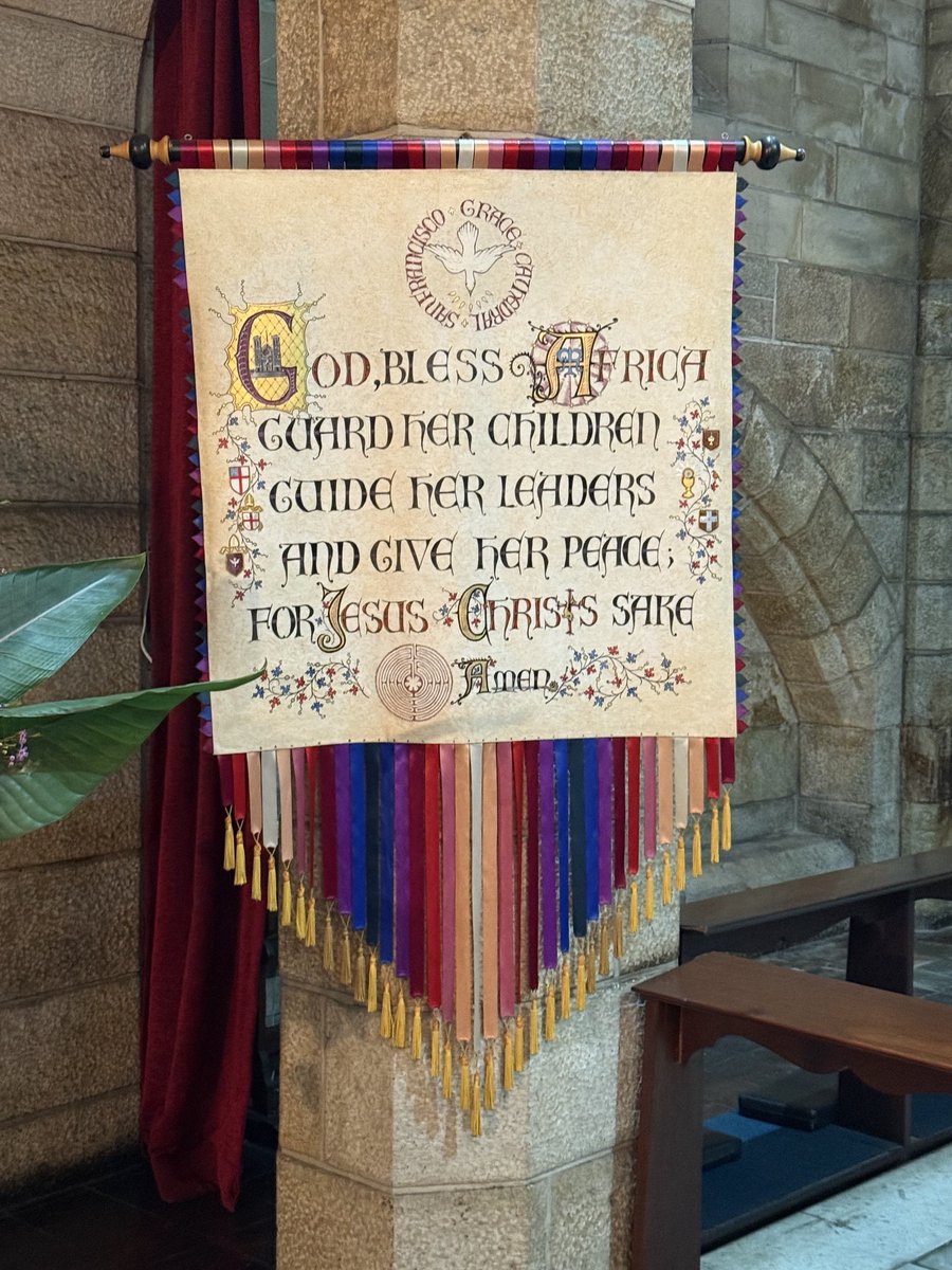 DeanOfYork's tweet photo. A privilege to attend the Eucharist in St George’s Cathedral in Cape Town on the 48th anniversary of the announcement of the death of Steve Biko. https://t.co/COFah5yt5P