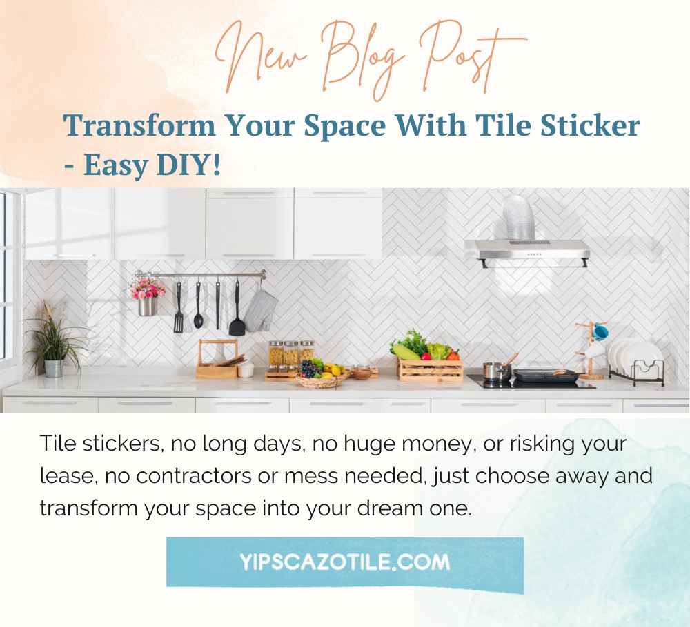 Transform Your Space With Tile Sticker - Easy DIY!
Tile stickers—no long days, big costs, lease risks, contractors, or mess. Just choose and transform your space into your dream one.
Discover More>>tinyurl.com/2yj7e9mv
#tileadhesive #walldecor #peelandsticktiles  #kitchendecor