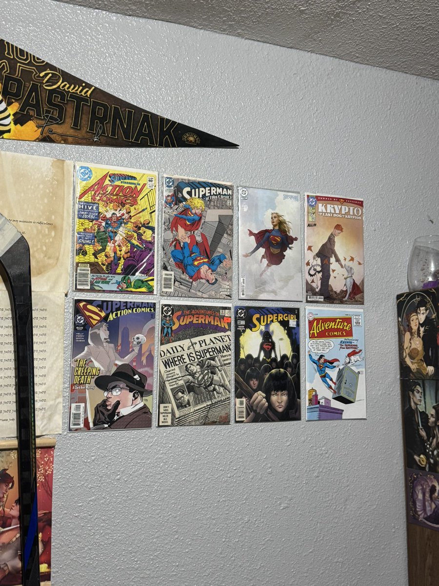 olliehive's tweet image. Ok I’m out of tape so I’m stopping but comic wall has been #STARTED