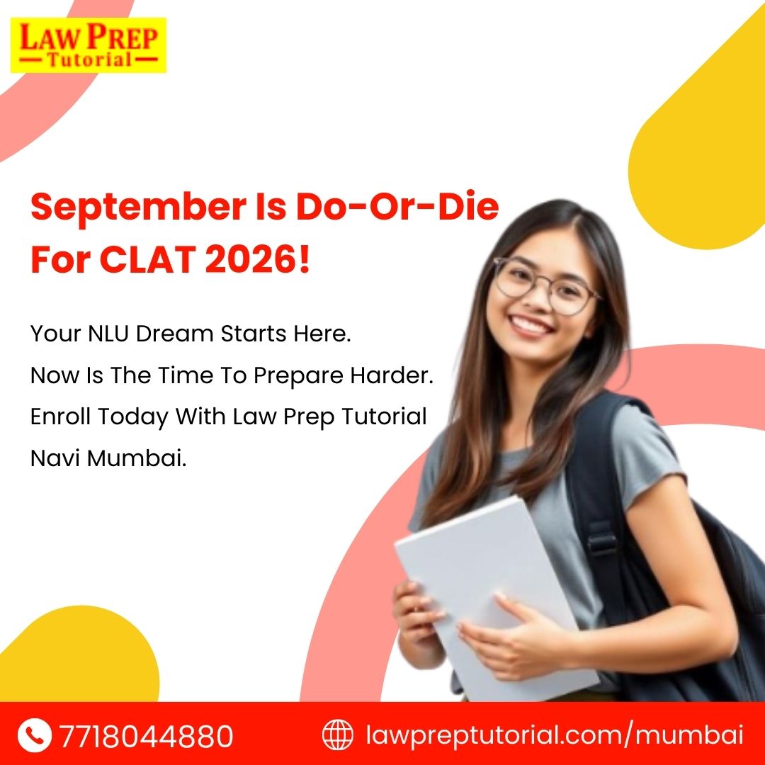 LPTutorial43363's tweet image. 🔥📘September is do-or-die for CLAT 2026 prep!
 Join our power-packed coaching with live classes, full mock drills, scholarships, and 1:1 mentorship.
Your NLU dream starts here. Enroll now! 
🌐lawpreptutorial.com
📞 77180 44880
#LSATMockSeries #ExamSimulation #LawPrepTutorial