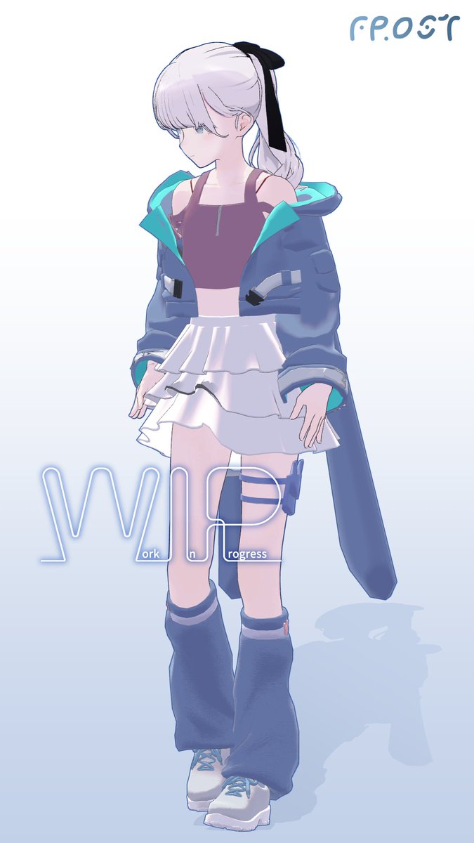 ウェイト調整もテクスチャもまだまだこれからですが、一旦ベタ塗りでWIPをお届けします🐰❄

今回、いつも通り対応を増やすかどうかはまだ未定です🙏