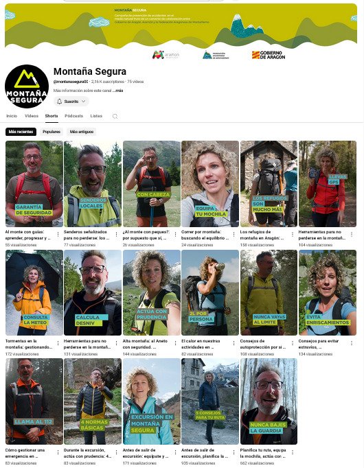 ¿Montaña Segura en un minuto (y pico)? Sabemos que un minuto no da para mucho, pero ¡todo es empezar! 
Os sorprenderá ver la cantidad de información que cabe en tan poco tiempo. youtube.com/@montanasegura… 
<a href="/112Aragon/">112 Aragón</a> <a href="/aragonturismo/">Turismo de Aragón</a> <a href="/internetfam/">FAM</a>