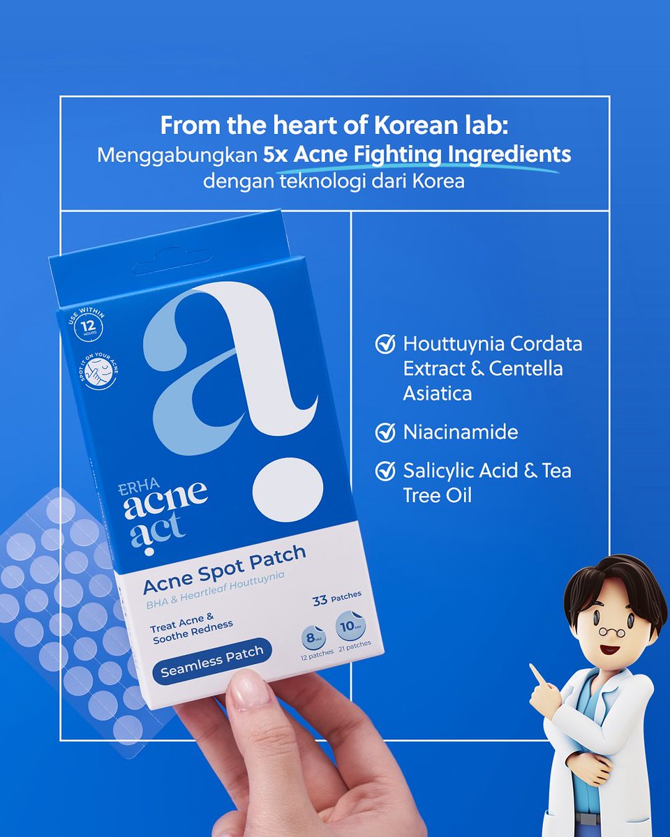 ERHA Acneact tweet media