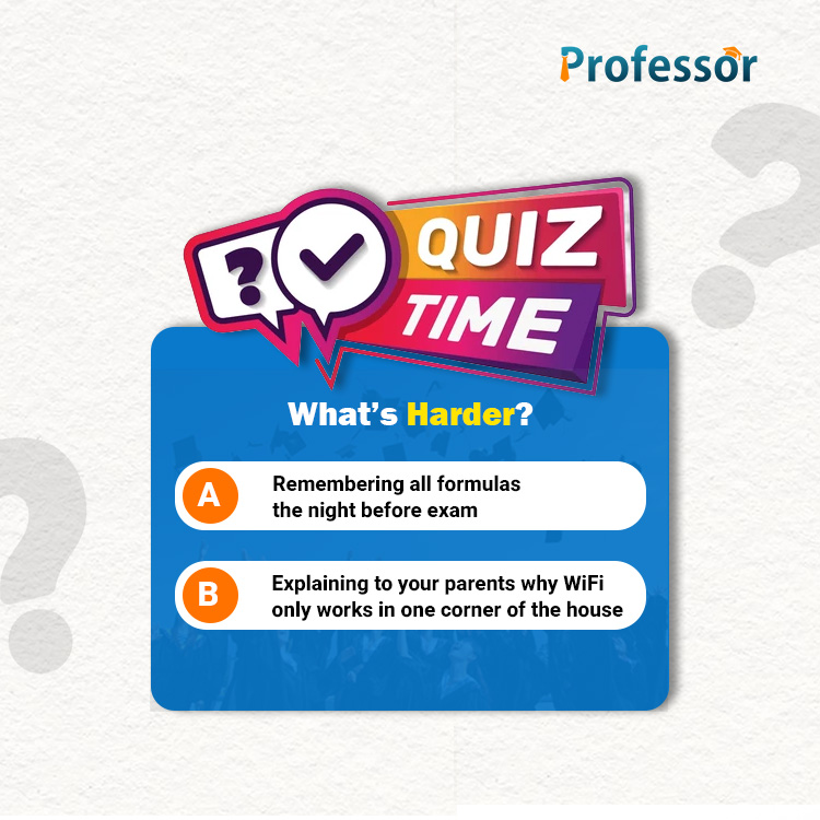 mrprofessorai's tweet image. The Ultimate Student Struggle – Which One’s Harder?
#professor #professorglobal #professorAI #MakeRoot #AI #EdTech #CalculusMadeEasy #DSA #CodingLife #MathProblems #CodeWithAI #ProgrammingLife #ProblemSolving #RelatableStudents #StudentLife #CollegeLife #StudyStruggles