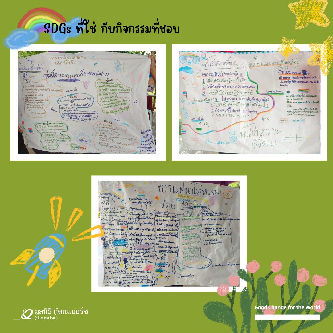 GoodNeighborsTH's tweet photo. #ChangeAgents ใคร ๆ ก็เป็นได้ ✨
ล่าสุด GEN ALPHA เริ่มแล้วน���า 🌱💖

#SDGs #gogreen #GoodNeighbors https://t.co/mhCwZebRxq