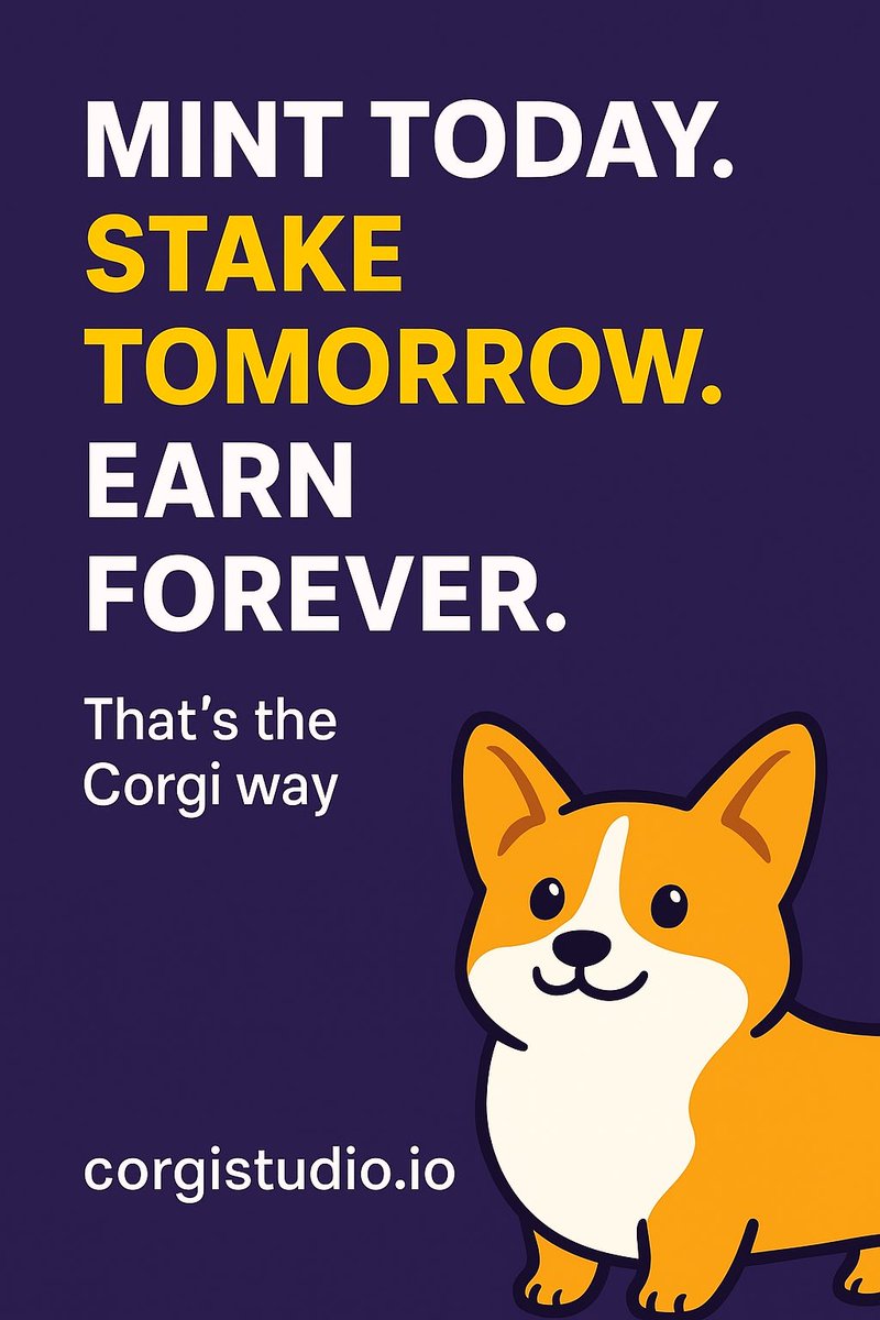 GomezSdcc's tweet image. 👑 The CorgiStudio ecosystem is growing FAST.
✅ Live DEX
✅ Staking pools
This is just the beginning. The builders are here for the long game. 🌊
#CorgiStudio #Cronos
#crofam #CBS2Inc 
@CBS2Inc