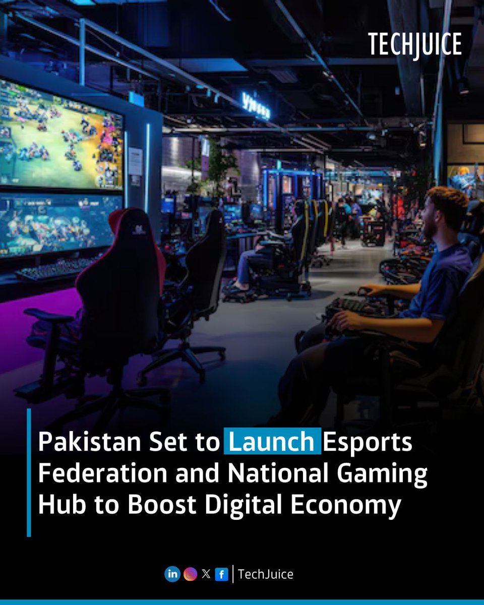 TechJuicePk's tweet image. Over 50 million young Pakistanis are active in esports, and now the govt is stepping up with the launch of the first Esports Federation and a Game Development Center under the PM’s Youth Programme. 

#Esports #GamingInPakistan #PMYouthProgramme #GameDevelopment #PakistanYouth