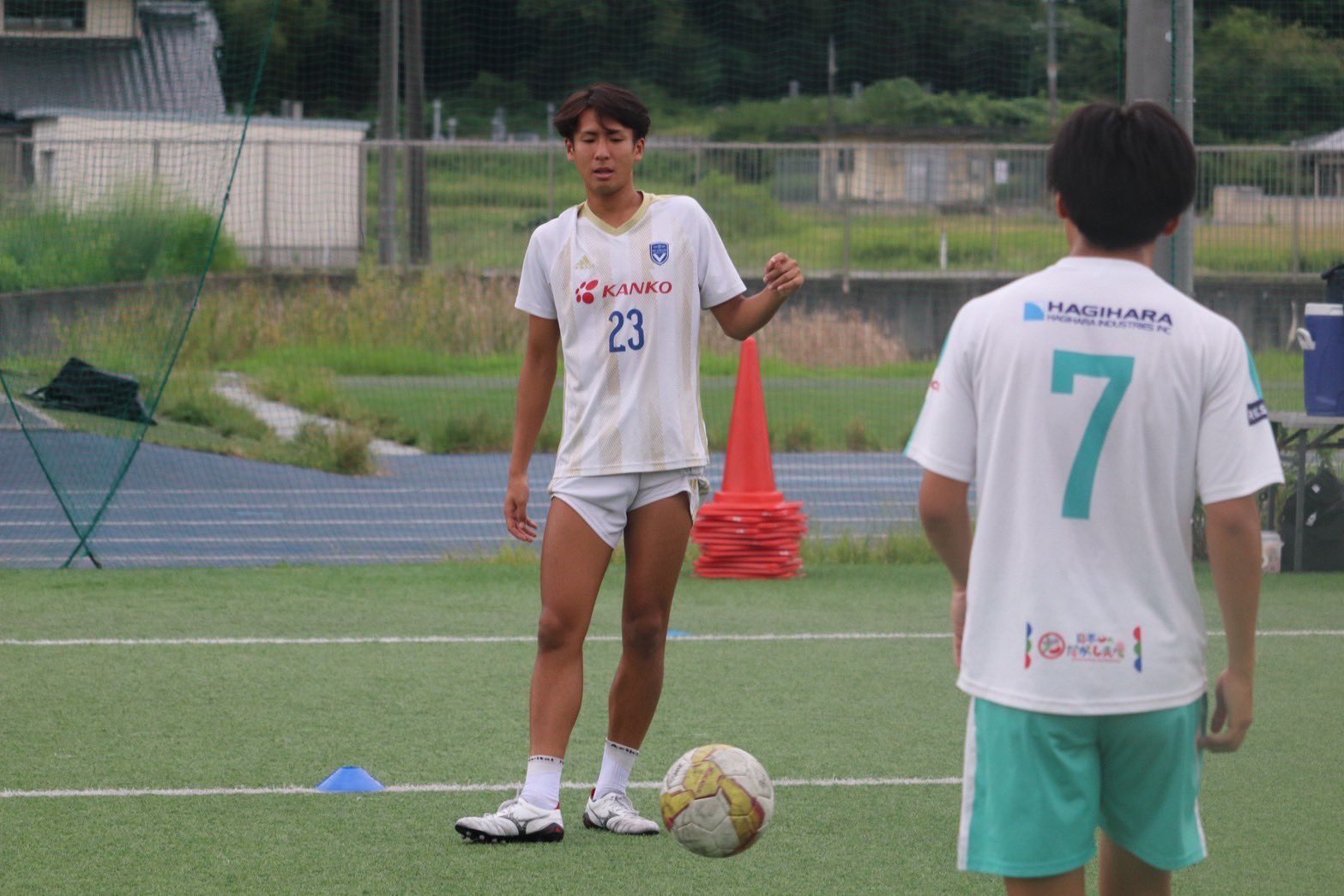 IPU・環太平洋大学 サッカー部 トレーニングウェア(ネーム入り) IPU 環太平洋大学 サッカー部 練習着 ユニフォーム