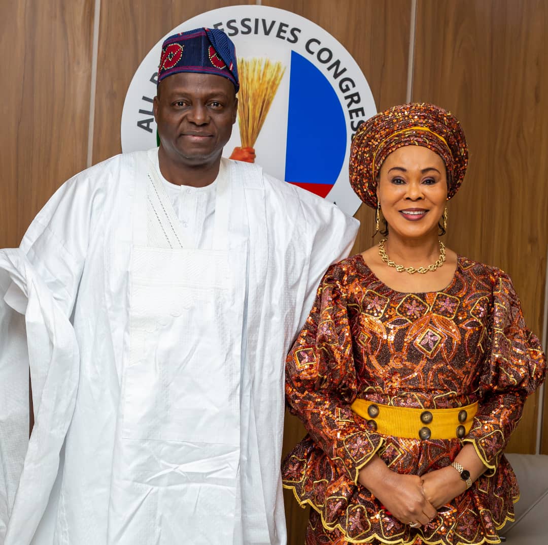 I had the privilege to pay a courtesy visit to our esteemed party Chairman, Professor Nentawe Yilwatda.