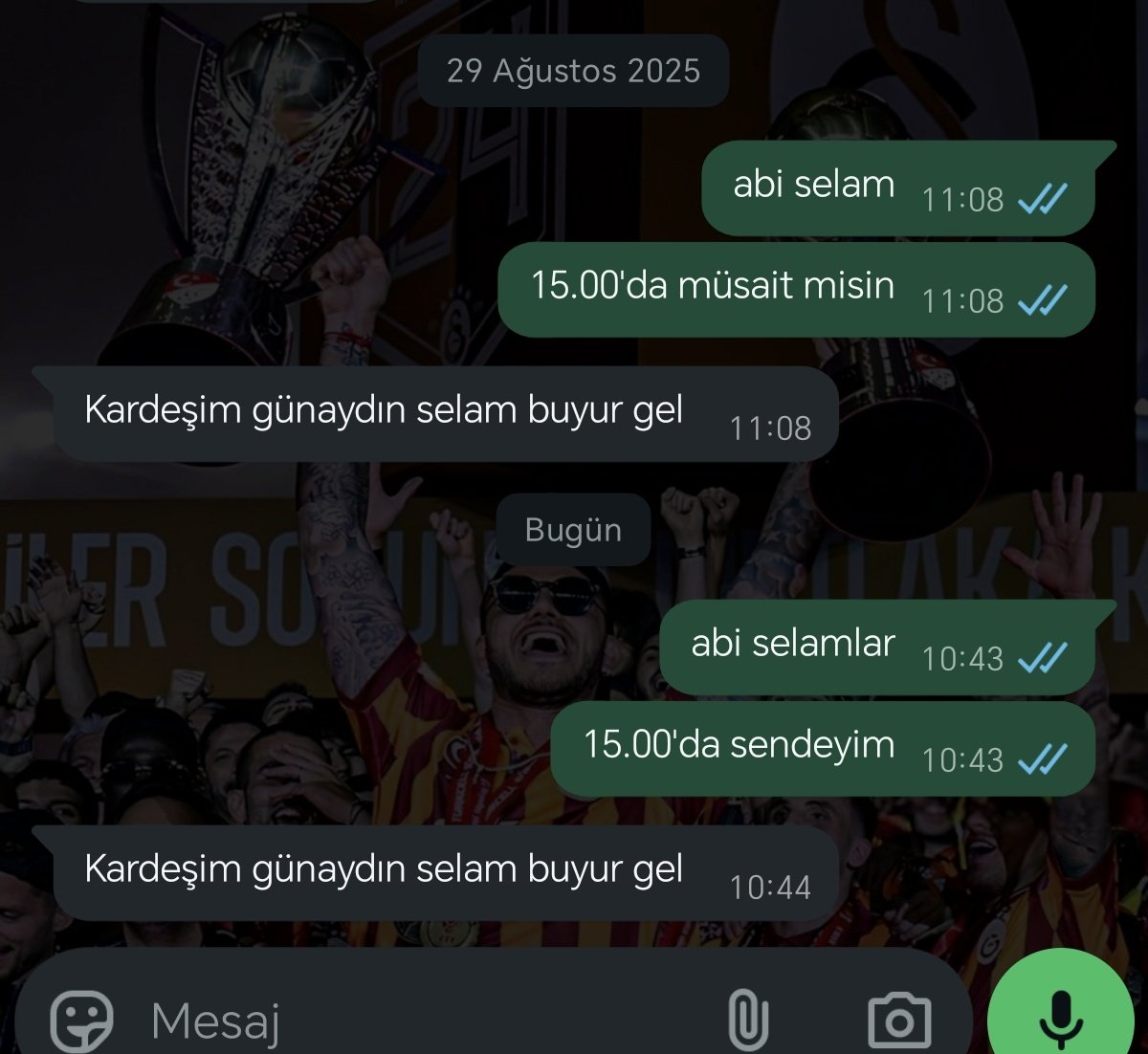 erkekler ve berberiyle olan bağları