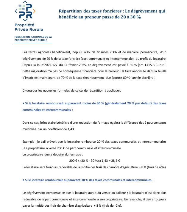 Syndicat de la Propriété Privée Rurale 27 tweet media
