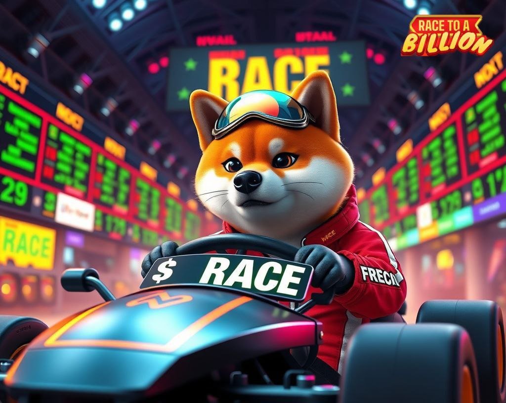 Join the race and see if you can keep up. Buckle up! 🏁✨ #RaceToABillion