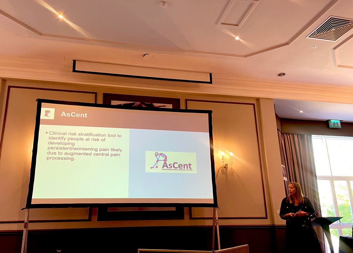 UoNPainCentre's tweet image. Dr Stephanie Smith presenting on career progression and pain processing at #UKRiME in @EpiAberdeen