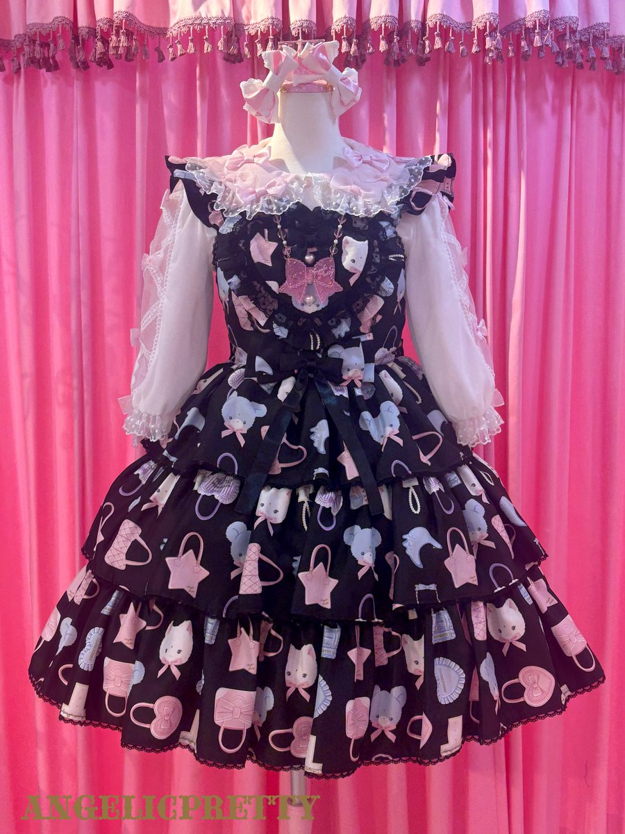 Angelic Pretty ハートエプロンJSK Angelic Pretty ハートエプロンJSK