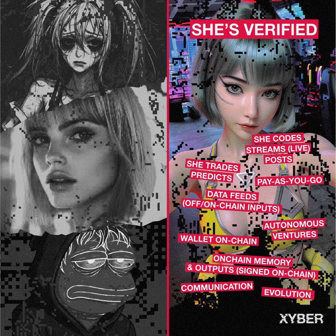 Meet XYBER – an exclusive NFT project of just 1000 supply on Ethereum, crafted by XyLumira.
Scarcity + innovation = 🔑 to true digital value. <a href="/Xyberinc/">Xyber</a> <a href="/xylumira/">Lumira</a>