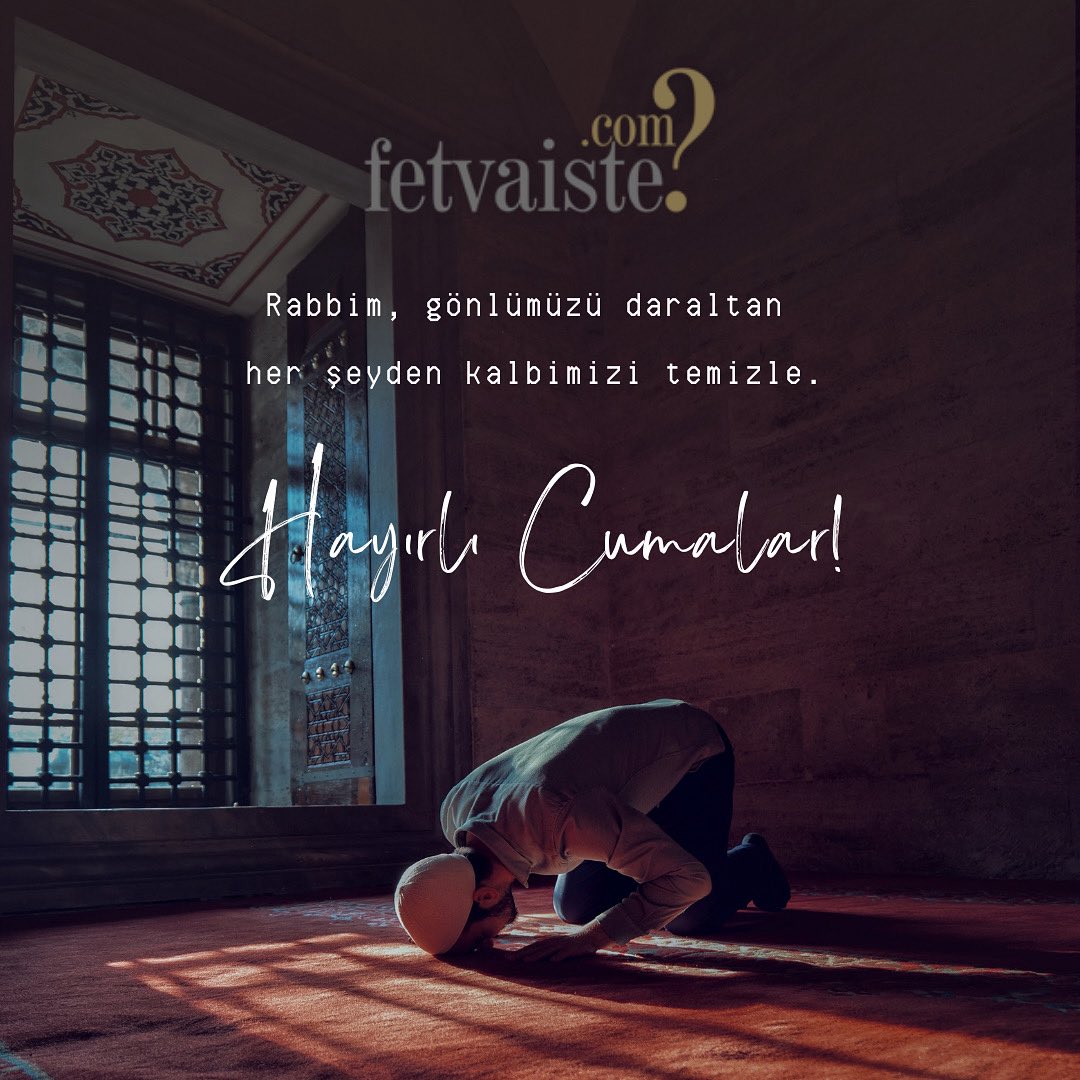 .
Hayırlı cumalar - cumamız mübarek olsun 

#fetvaiste #fetva #fetvameclisi #fetvalar #birfetva #fetvakurulu #videofetva #ölüm #ahiret #kabir #cenaze #fetvahattı #fetvanet #fetvayokusu #fetvasor #fetvahane #fetvavar #diyanetfetva #fetvasorucevap #kurbanfetvaları #alofetva #fetva
