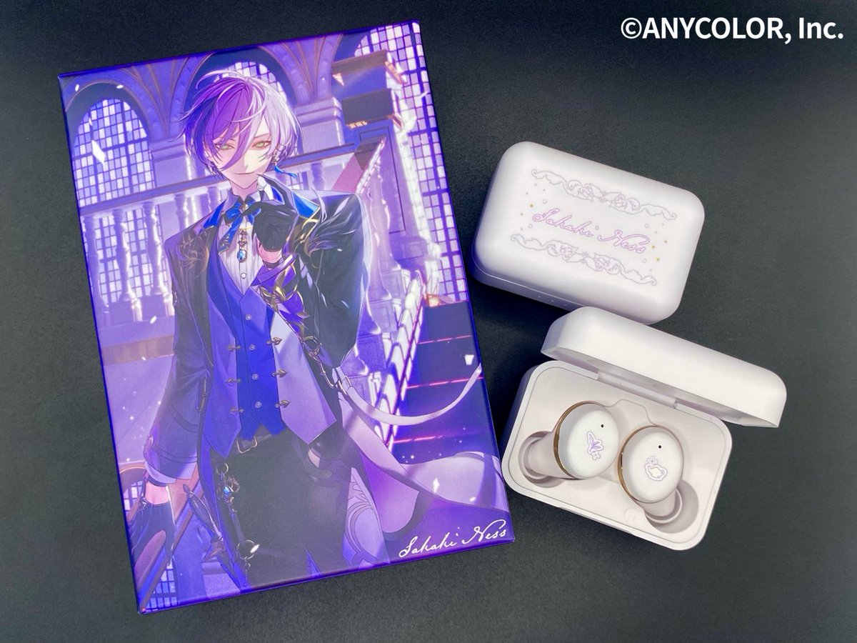 ワイヤレスイヤホン CP-TWS01E「榊ネス」コラボモデル ONKYO ワイヤレスイヤホン CP-TWS01E「榊ネス」コラボモデル にじさん