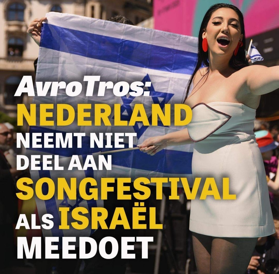 nickynicky78's tweet image. Het zou over liedjes gaan... en niet over politiek op het #EurovisieSongfestival. Dat was altijd de regel! Maar intussen... 🙈🙉

Schaf die woke idioterie maar liever helemaal af! Is toch al jaren niks meer aan! #ESC #AvroTros #Israel