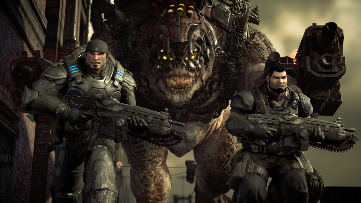 takakurou9's tweet image. 『Gears of War: Reloaded』🎮
クリアー‼️
マーカス率いるデルタ部隊の面々はやっぱ最高👍重厚な銃撃、カバーからのカバー、チェンソー、アクティブリロード、ヘッショぱこーん♪久々にギアーズ成分を堪能😋来たるE-Dayに向けてっ🦾
#PCGamePass