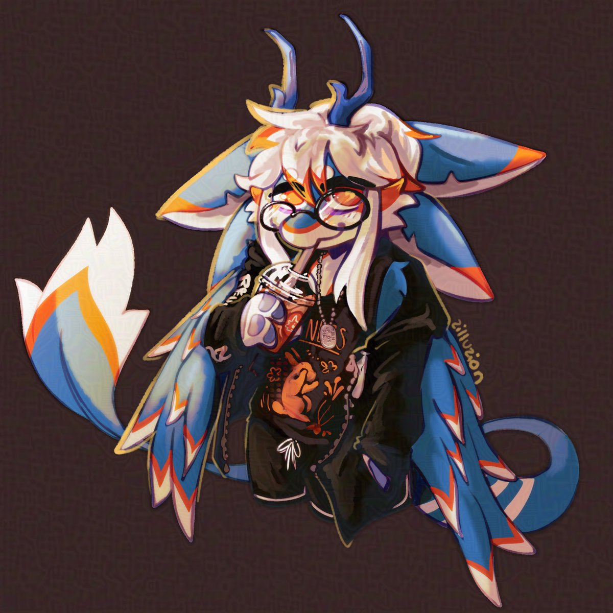 iced coffee🖤
halfbody for creo