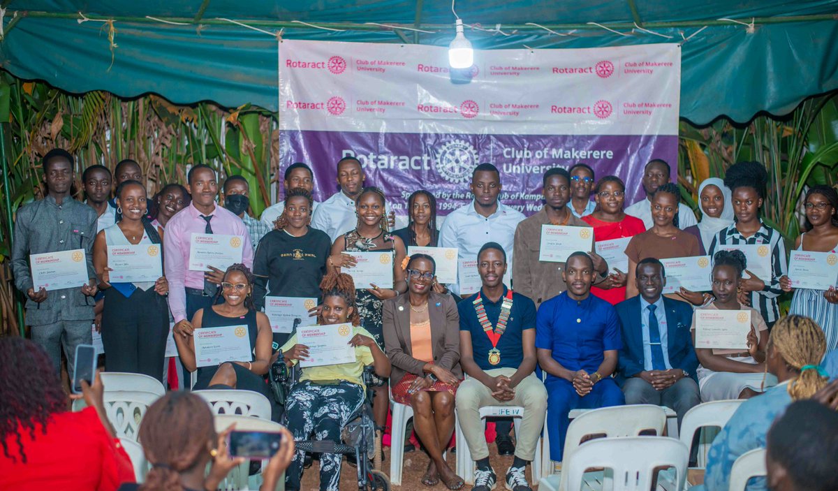 Rotaract Club of Makerere University tweet media